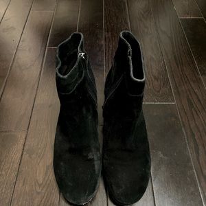 Vince Camuto back suede ankle boot